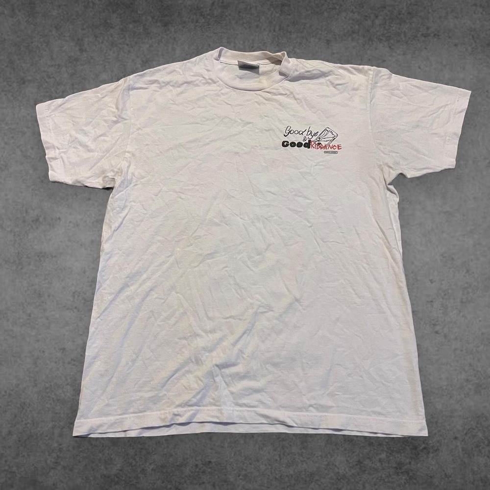 Juice Wrld 999 Club Goodbye & Good Riddance Rap T-Shirt Mens XL White 2019